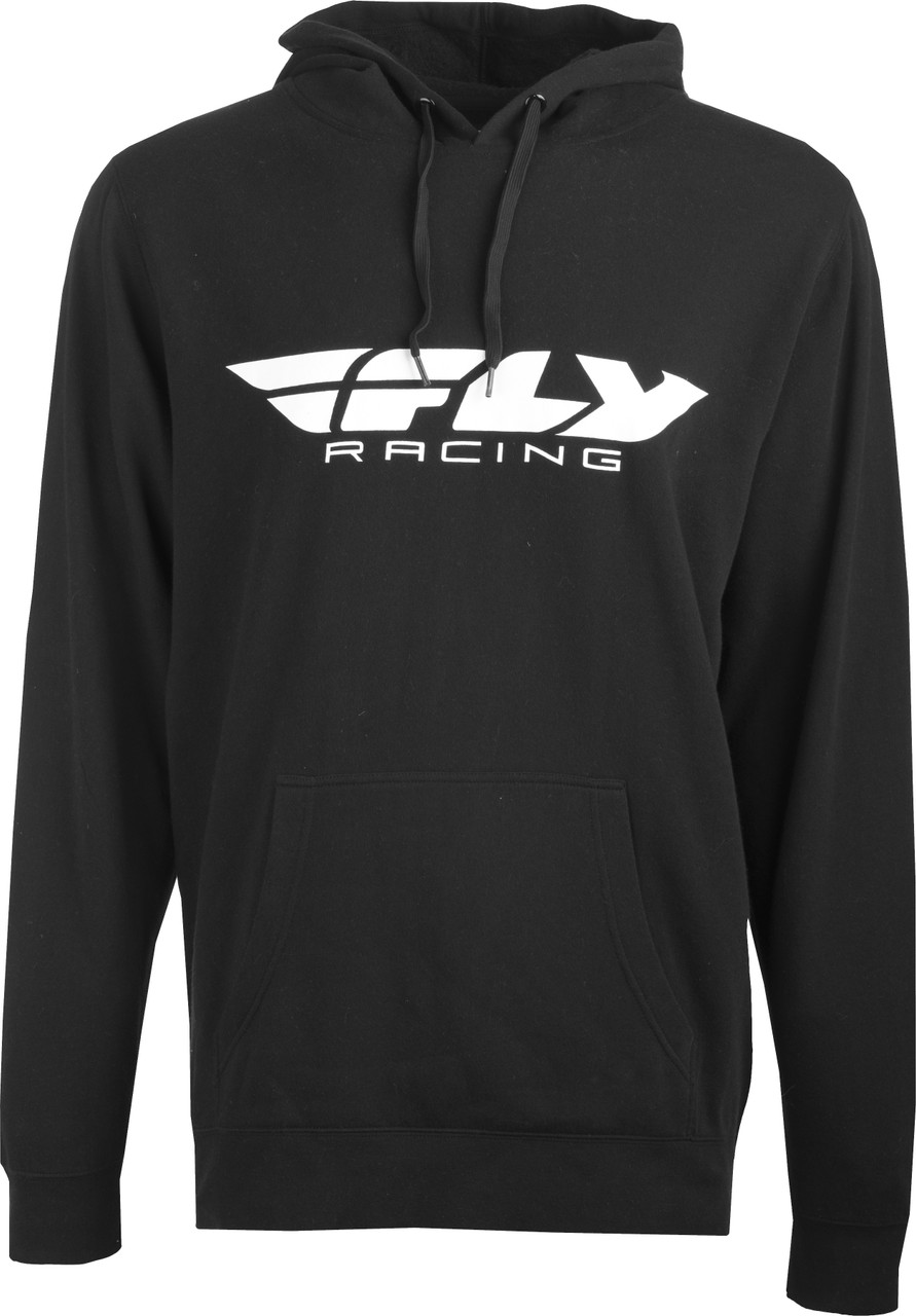 FLY CORPORATE PULLOVER HOODIE - BLACK