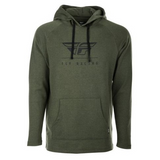 FLY CREST HOODIE - MILITARY GREEN