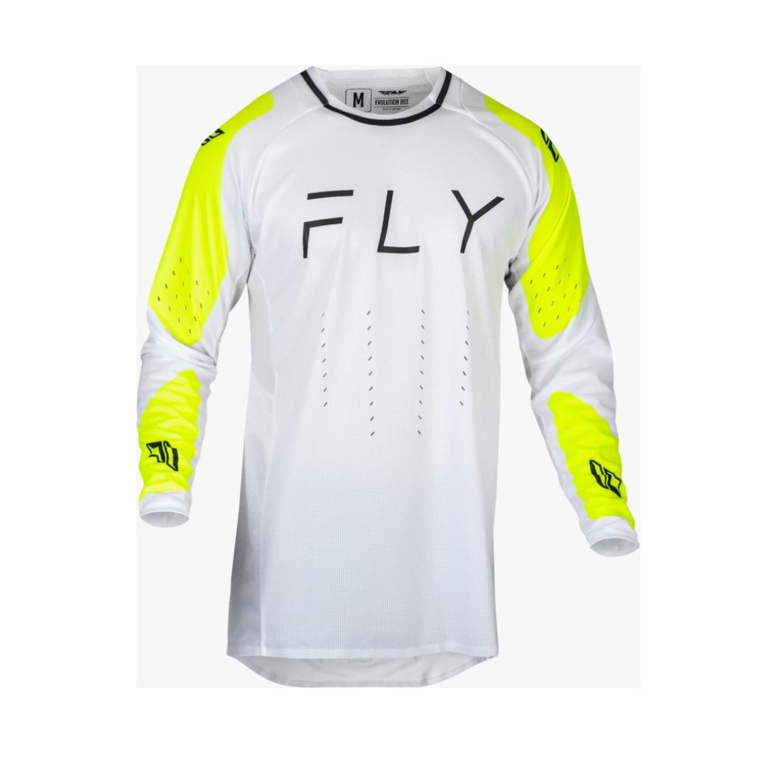 FLY EVOLUTION DST JERSEY 2024 - WHITE/HI-VIS