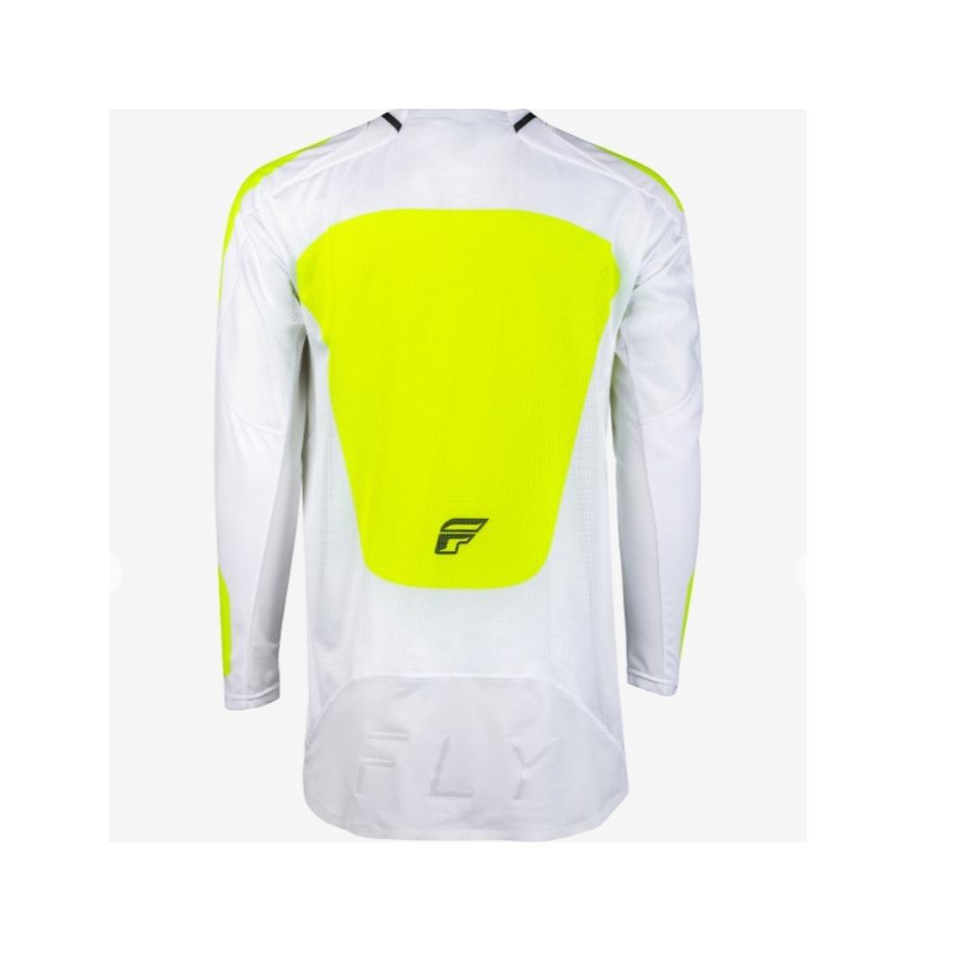 FLY EVOLUTION DST JERSEY 2024 - WHITE/HI-VIS