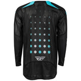 FLY EVOLUTION DST S.E. STROBE JERSEY 2024 - BLACK/ELECTRIC BLUE