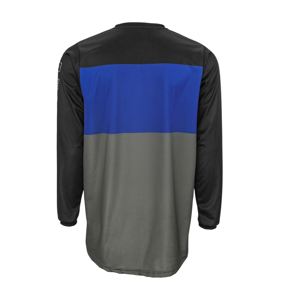 FLY F-16 YOUTH JERSEY 2022 - BLUE BLACK GREY - YX