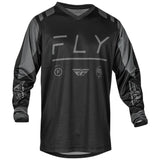 FLY F-16 JERSEY 2024 - BLACK/CHARCOAL