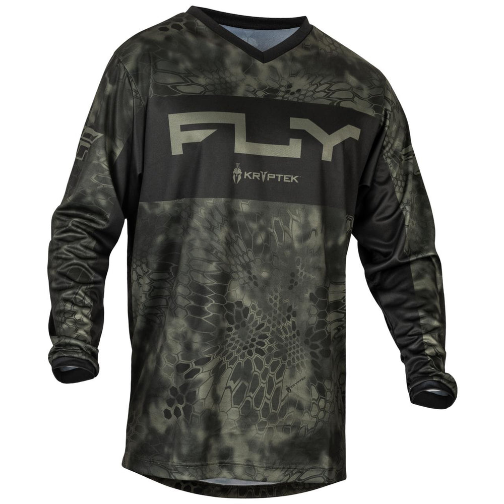 FLY F-16 S.E. KRYPTEK JERSEY 2024 -MOSS GREY/BLACK