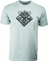 FLY FOCUS SNOW TEE SHIRT - GREY