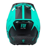 FLY RACING FORMULA ORIGIN HELMET - MATTE BLACK/TEAL