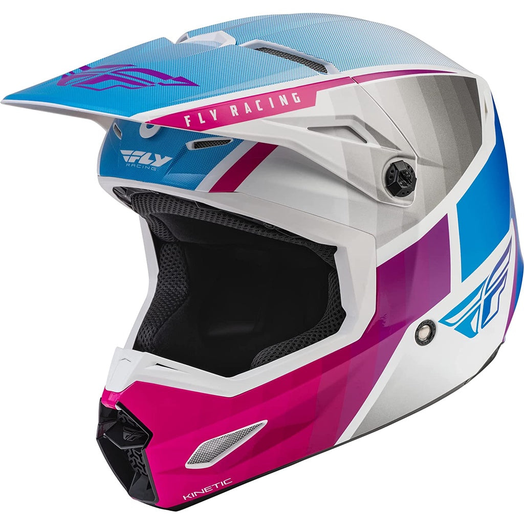 FLY KINETIC DRIFT YOUTH 2022 - PINK WHITE BLUE - YL