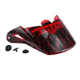 FLY KINETIC K120 HELMET VISOR RED-BLACK