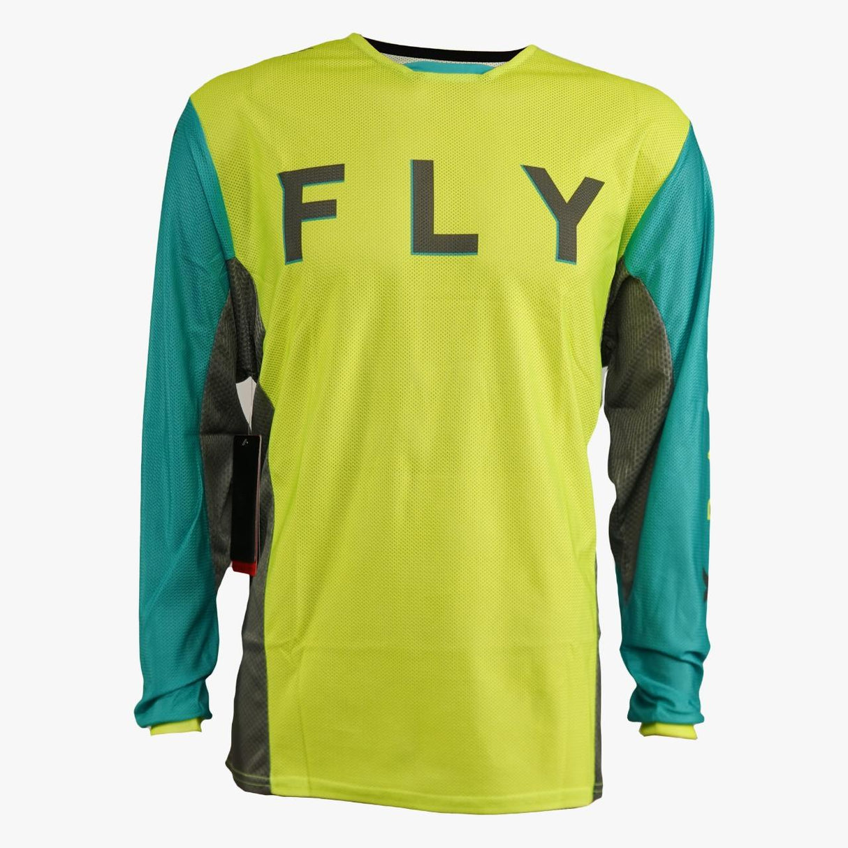 FLY KINETIC MESH KORE JERSEY 2023.5 - HI-VIS/TEAL/GREY