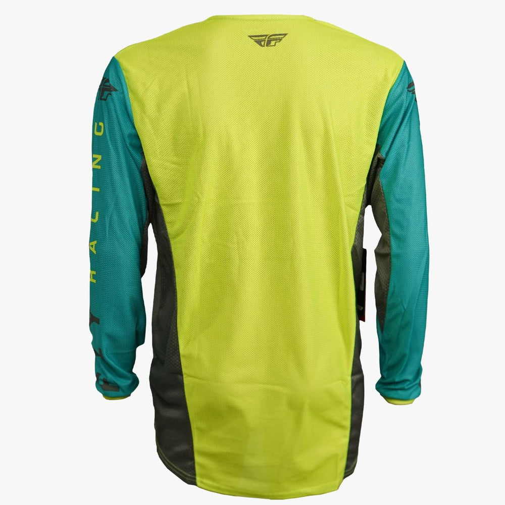 FLY KINETIC MESH KORE JERSEY 2023.5 - HI-VIS/TEAL/GREY