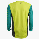 FLY KINETIC MESH KORE JERSEY 2023.5 - HI-VIS/TEAL/GREY
