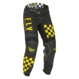 FLY KINETIC ROCKSTAR MESH PANTS - BLACK-YELLOW-RED