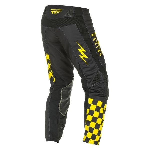 FLY KINETIC ROCKSTAR MESH PANTS - BLACK-YELLOW-RED
