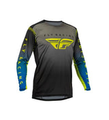 FLY LITE JERSEY 2023 - GREY/BLUE/HI-VIS