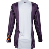 FLY LITE JERSEY WOMEN 2024 - DEEP PURPLE/WHITE/NEON CORAL