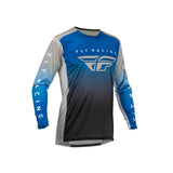 FLY LITE JERSEY YOUTH 2023 -BLUE/GREY/BLACK