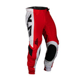 FLY LITE PANTS 2024 - RED-WHITE-BLACK