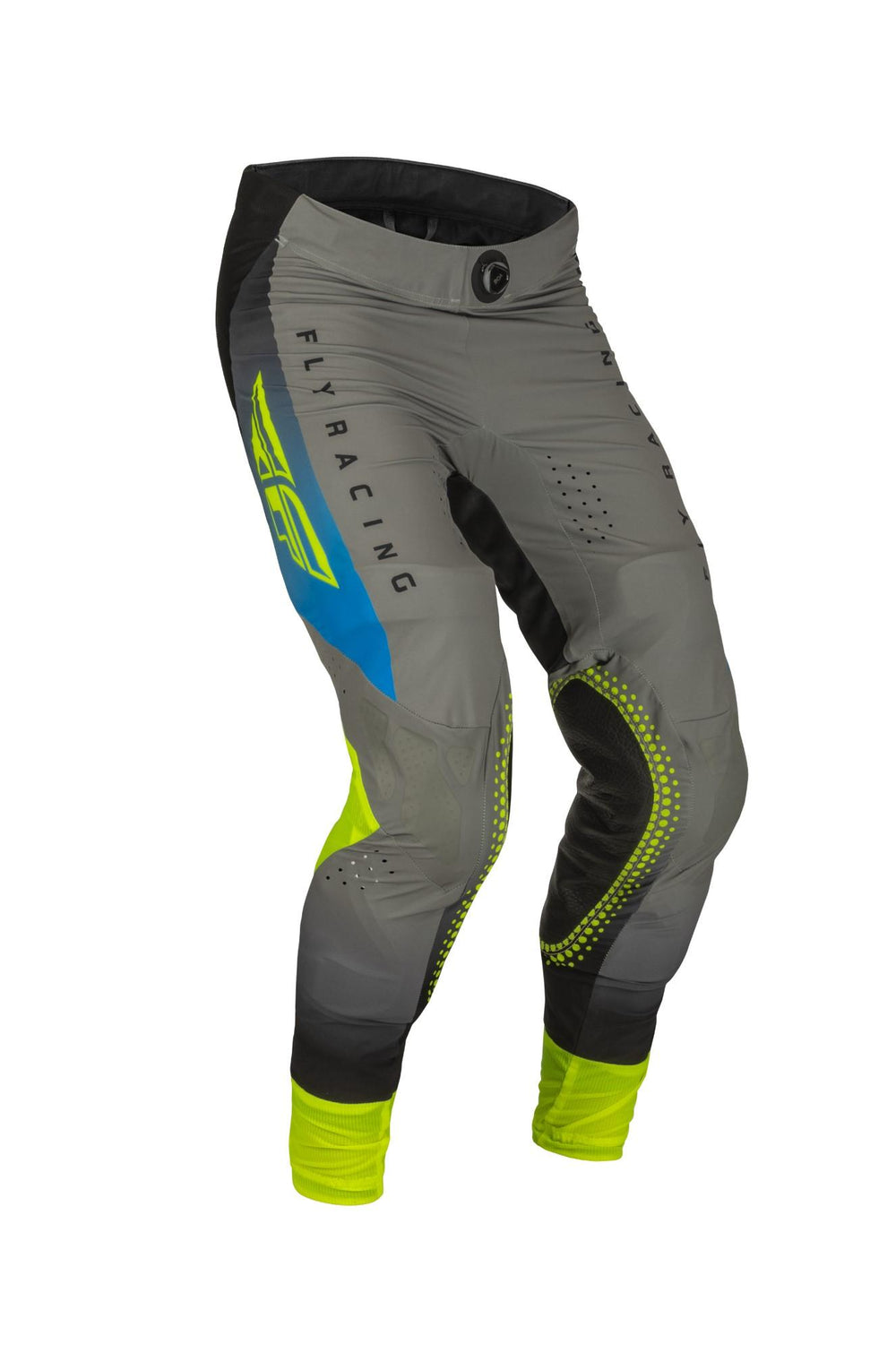 FLY LITE PANTS YOUTH 2023 - GREY-BLUE-HI-VIS - 26