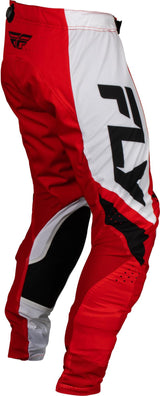 FLY LITE PANTS YOUTH 2024 - RED-WHITE-BLACK - 26
