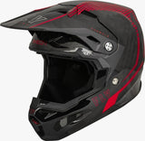 FLY RACING FORMULA CARBON TRACER HELMET 23 - RED/BLACK