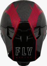 FLY RACING FORMULA CARBON TRACER HELMET 23 - RED/BLACK