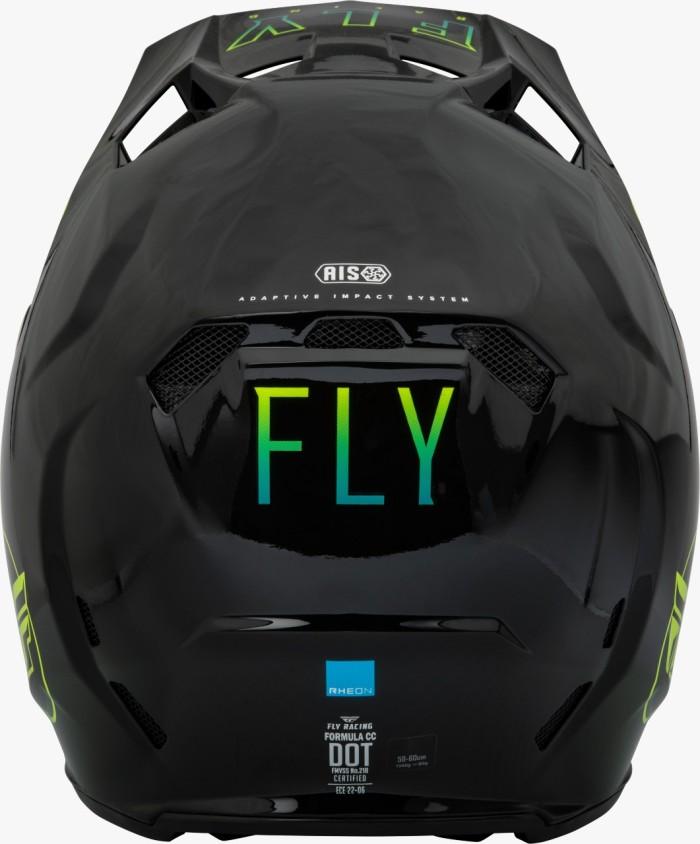 FLY RACING FORMULA CC CENTRUM HELMET 23 - BLACK/BLUE/HI-VIS