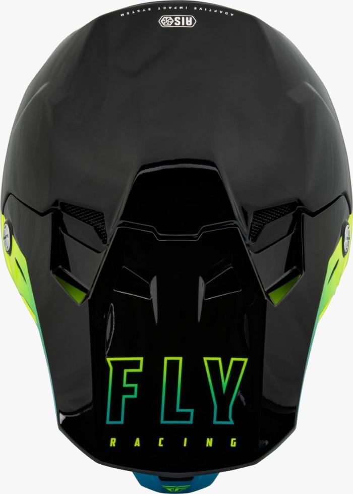 FLY RACING FORMULA CC CENTRUM HELMET 23 - BLACK/BLUE/HI-VIS