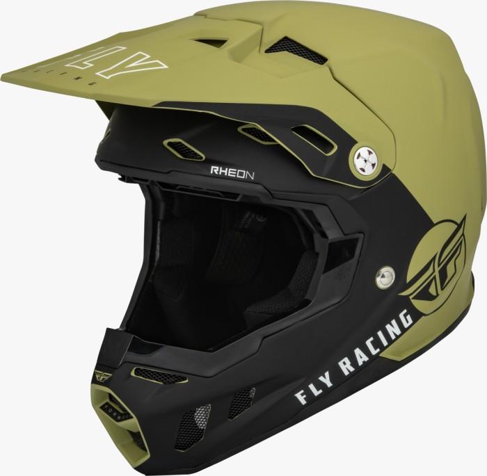 FLY RACING FORMULA CC CENTRUM HELMET 23 - MATTE OLIVE GREEN/BLACK