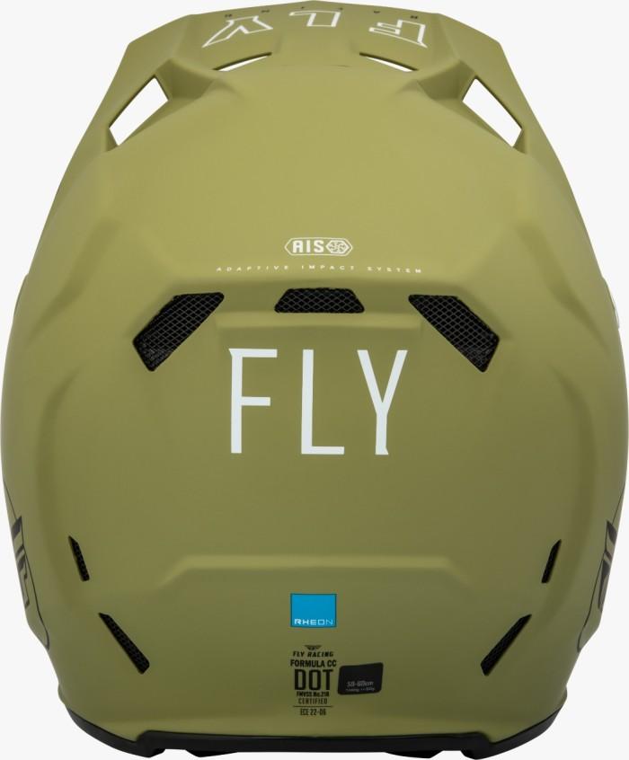 FLY RACING FORMULA CC CENTRUM HELMET 23 - MATTE OLIVE GREEN/BLACK