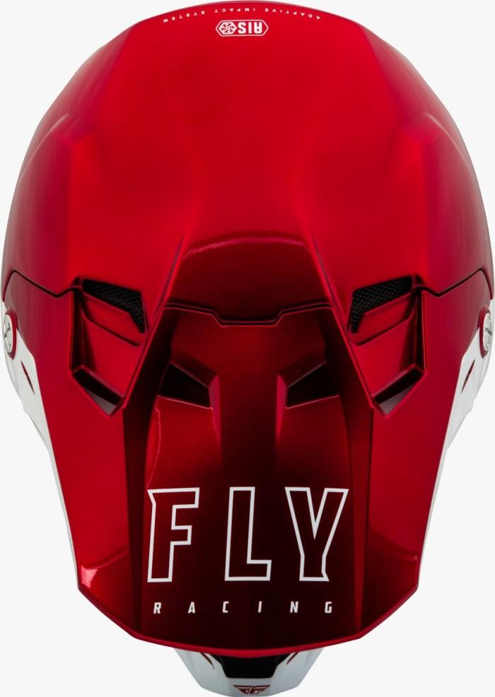 FLY RACING FORMULA CC CENTRUM HELMET 23 - METALLIC RED/WHITE