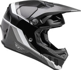 FLY RACING FORMULA CC DRIVER HELMET 22 - BLACK/CHAROCAL/WHITE