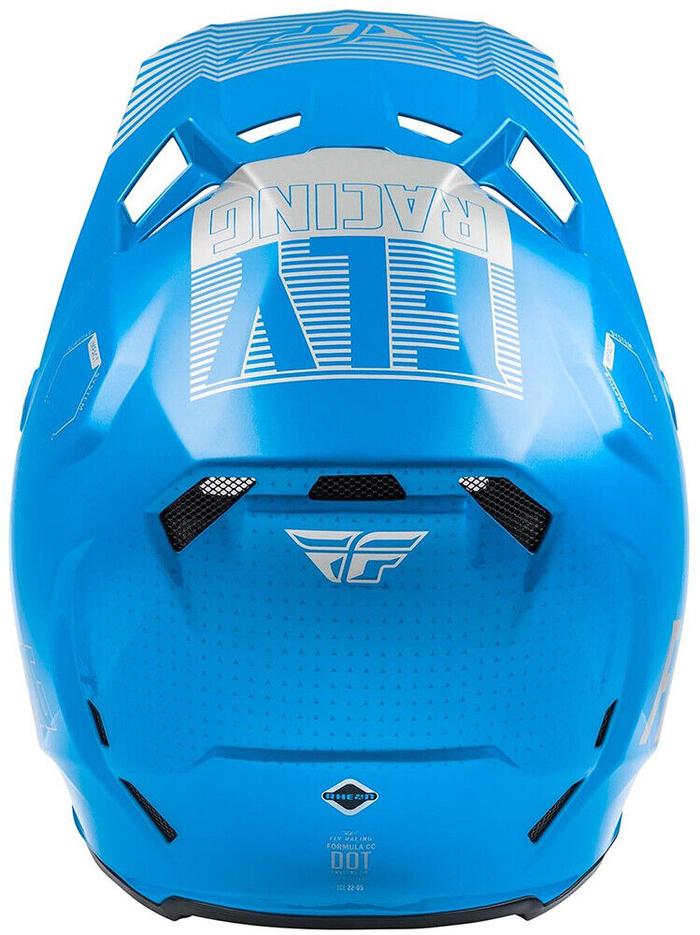 FLY RACING FORMULA CC PRIMARY HELMET - BLUE/GREY
