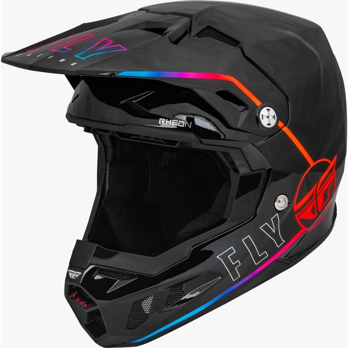 FLY RACING FORMULA CC S.E. AVENGE HELMET 23 - BLACK/SUNSET