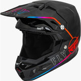 FLY RACING FORMULA CC S.E. AVENGE HELMET 23 - BLACK/SUNSET