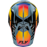FLY RACING FORMULA CP KRYPTON HELMET 24 - GREY/BLACK/ELECTRIC FADE