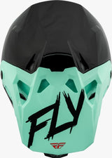 FLY RACING FORMULA CP S.E. RAVE HELMET 23 - BLACK/MINT/RED