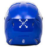 FLY RACING KINETIC MENACE HELMET 2024 - BLUE/WHITE