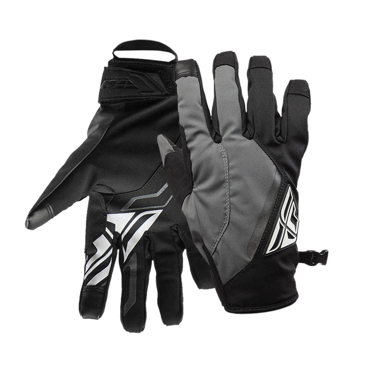 FLY TITLE GLOVES BLACK GREY