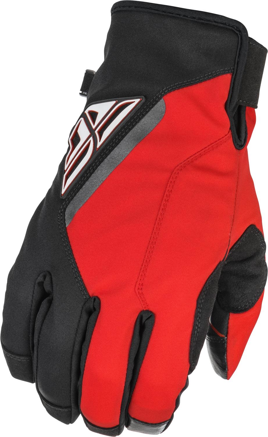 FLY TITLE GLOVES BLACK RED