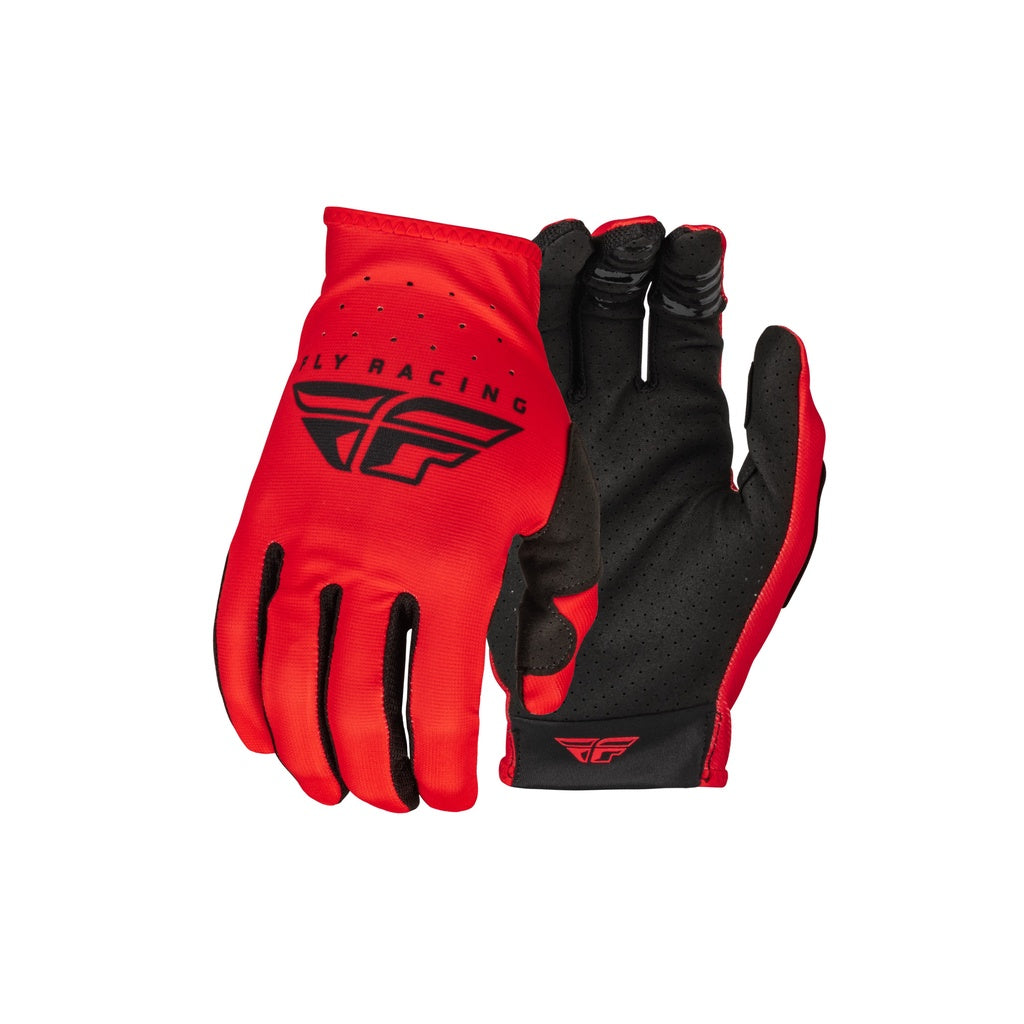 FLY YOUTH LITE GLOVES 2023 - RED/BLACK - YL
