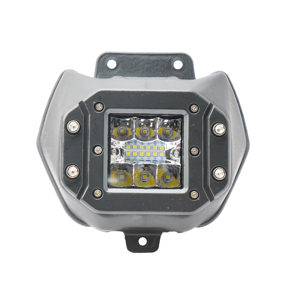 HRV - REFLECTOR 12 LED - KLX BF/ DT NEW  - BLACK