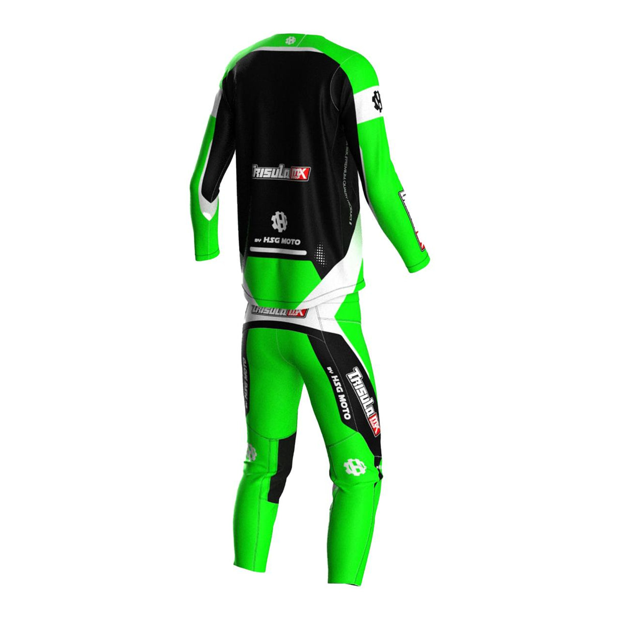 JERSET TRISULA 0226 - GREEN-BLACK