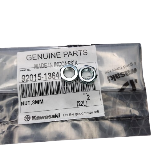 KAWASAKI KAZE K NUT 8MM (1A) 92015-1364