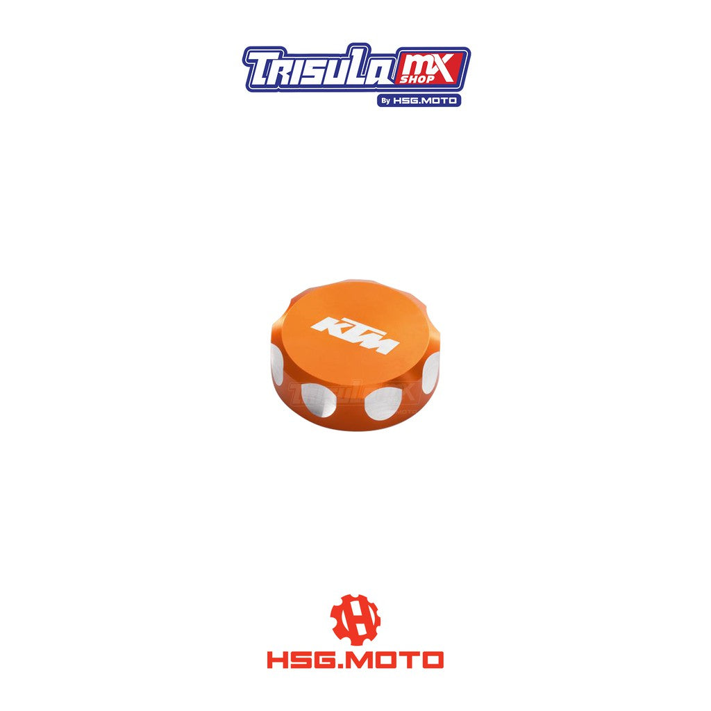 KTM CNC CLUTCH RESERVOIR COVER - ORANGE
