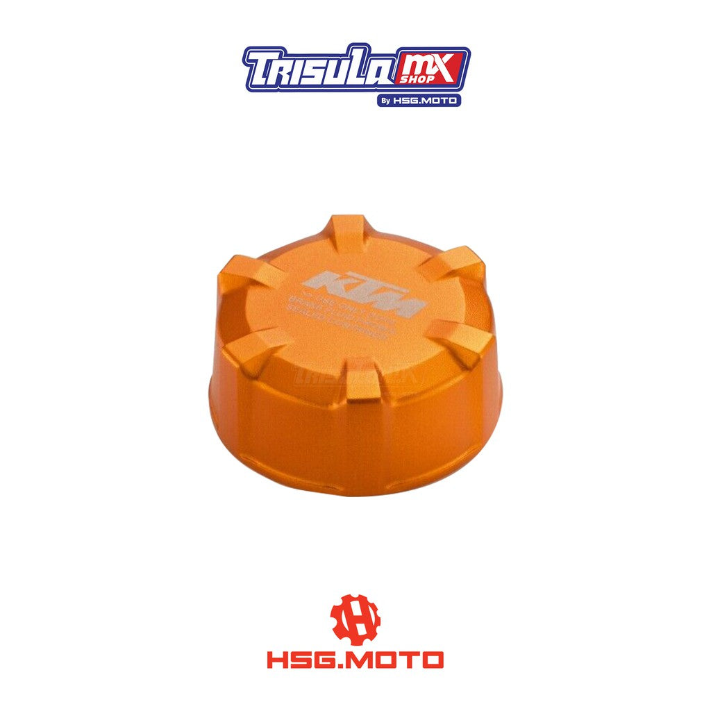 KTM REAR BRAKE RESERVOIR COVER - ORANGE