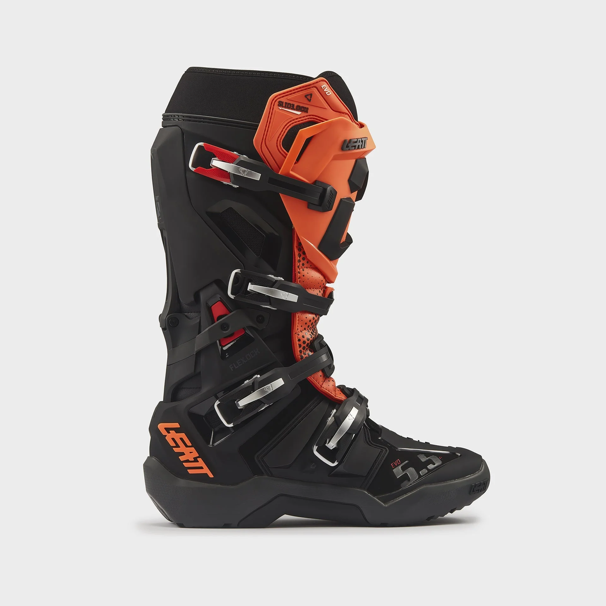 LEATT BOOT 5.5 FLEXLOCK ENDURO EVO BLACK/ORANGE