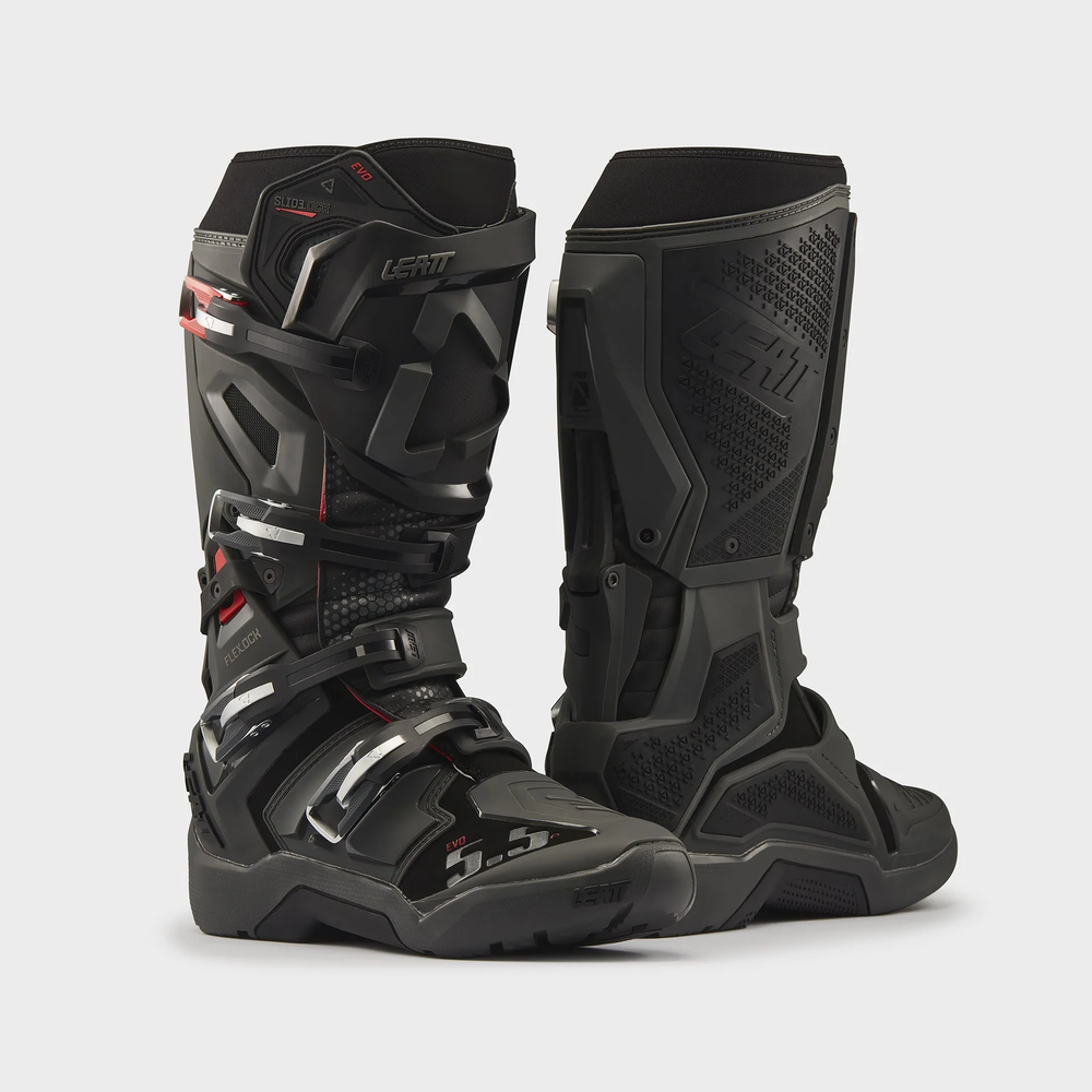 LEATT BOOT 5.5 FLEXLOCK ENDURO EVO GRAPHENE BLACK
