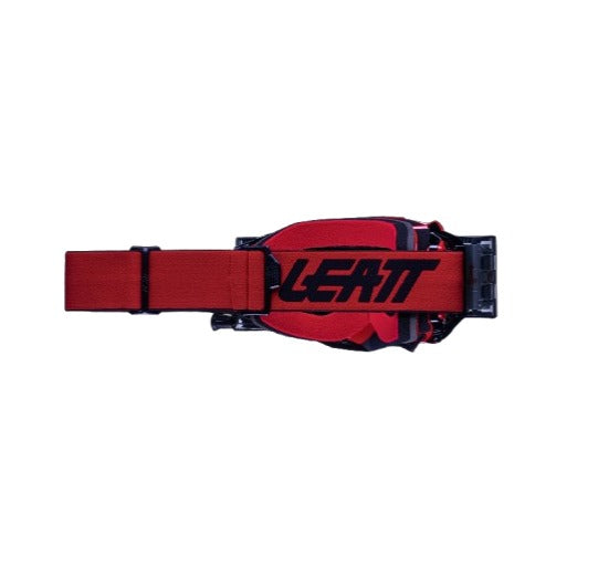 LEATT GOGGLE 5.5 VELOCITY ROLL-OFF RED CLEAR 83%