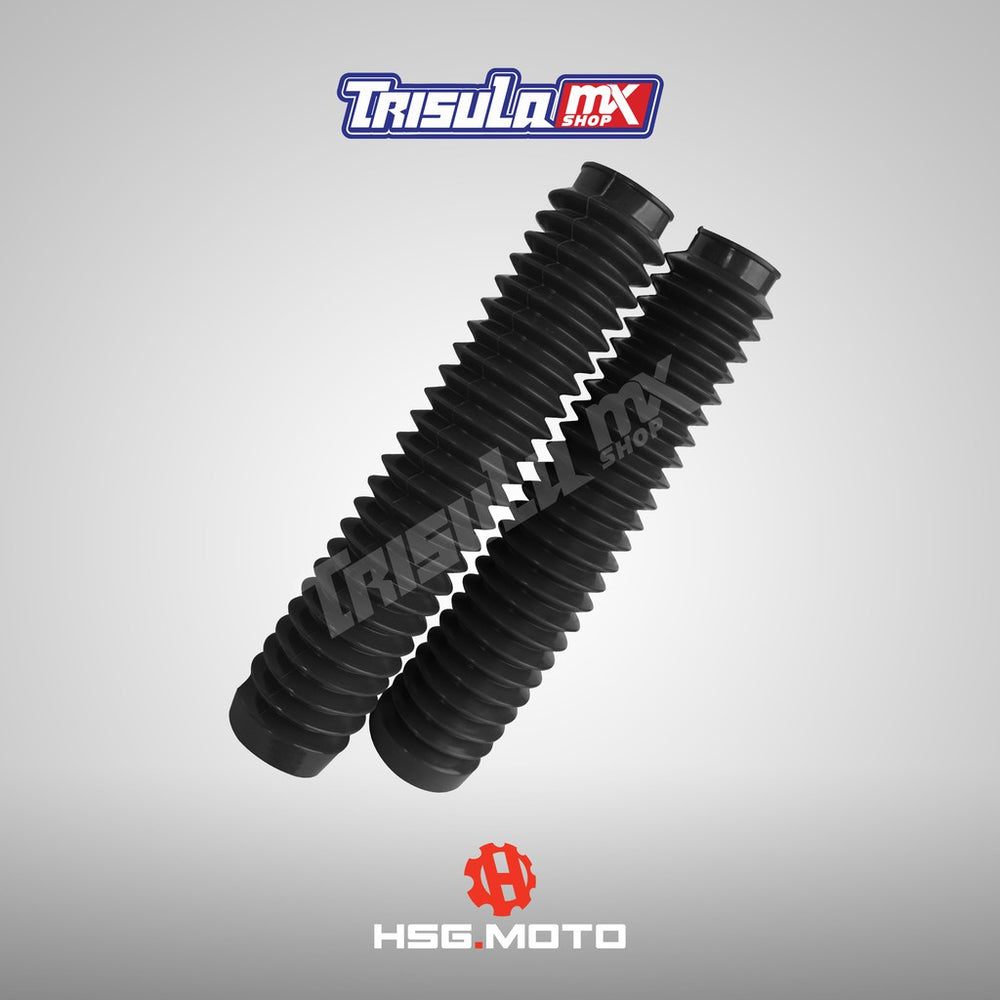 PYRAMID MOTORCYCLE RUBBER FRONT FORK 40x60x340  - BLACK