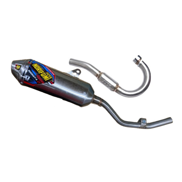 NORIFUMI EXHAUST ROCKET 4SE STAINLESS KLX140